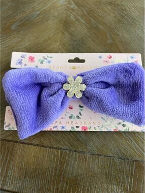 Beauty Balance Spa Headband Purple